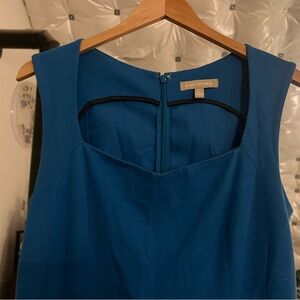 Banana Republic Blue Sleeveless Dress 10 Tall
